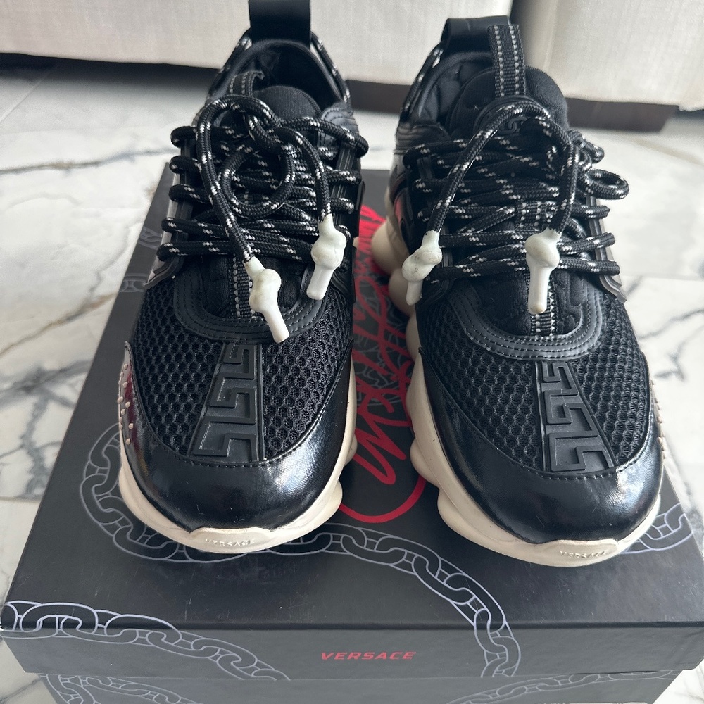Versace chain reaction sneakers